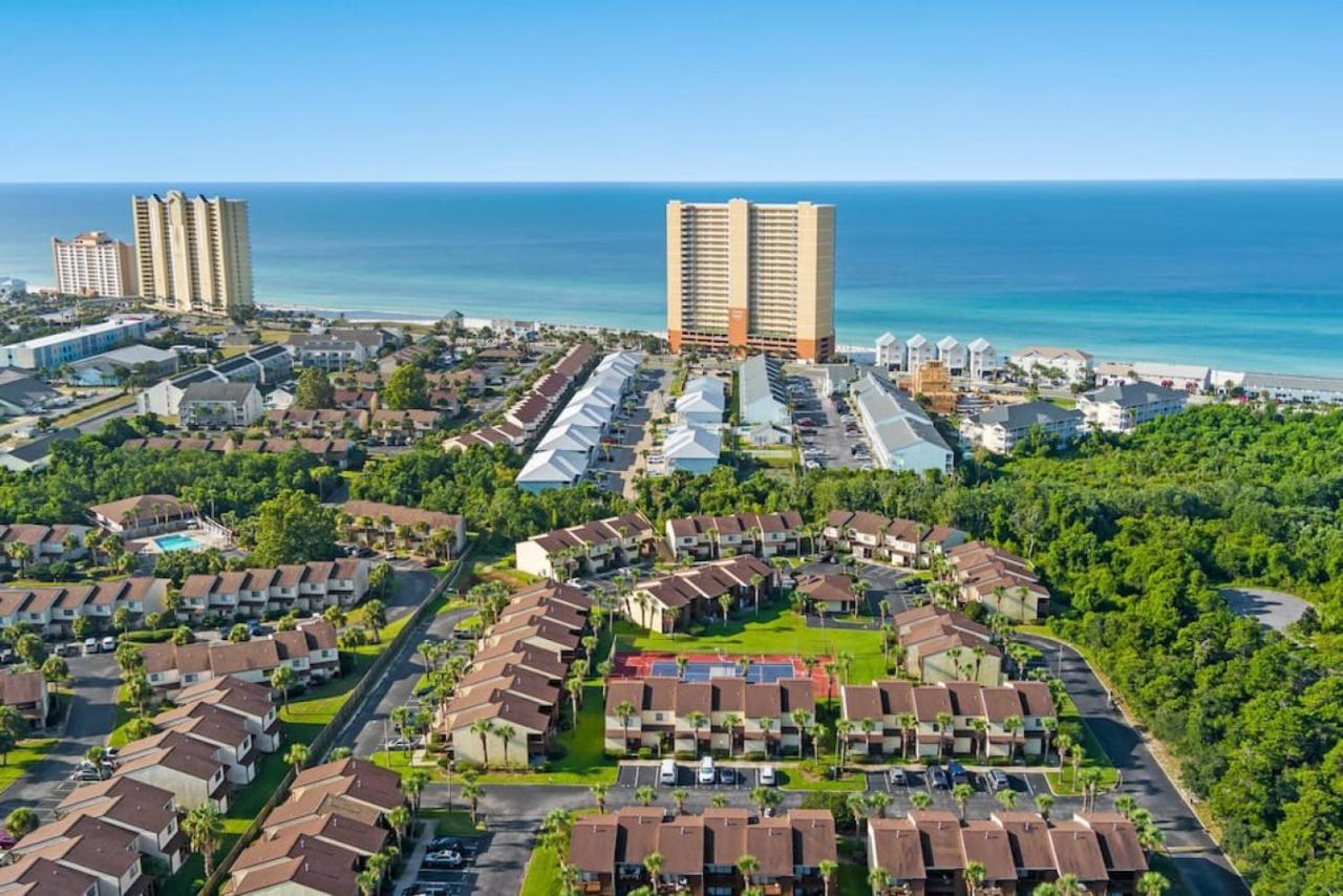 巴拿马城Experience Starlit Nights From Beach Happy'S Balcony Overlooking The Community Pool At Beachwalk别墅 外观 照片